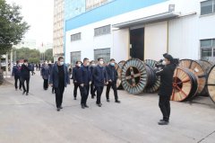 南昌县县长贾彧超一行莅临集团调研指导
